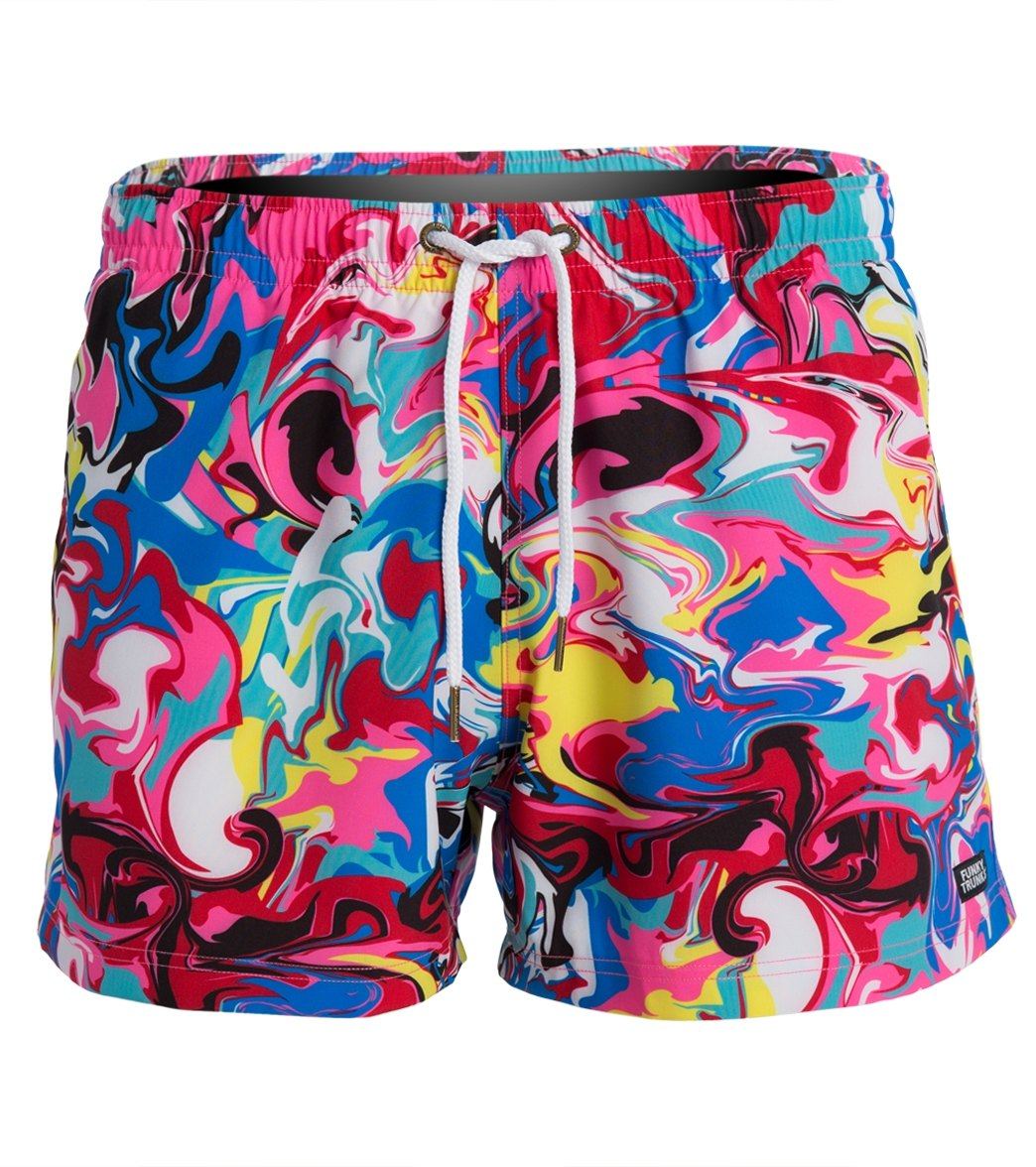 Funky Trunks Splatterfied Watershort at SwimOutlet.com - Free Shipping