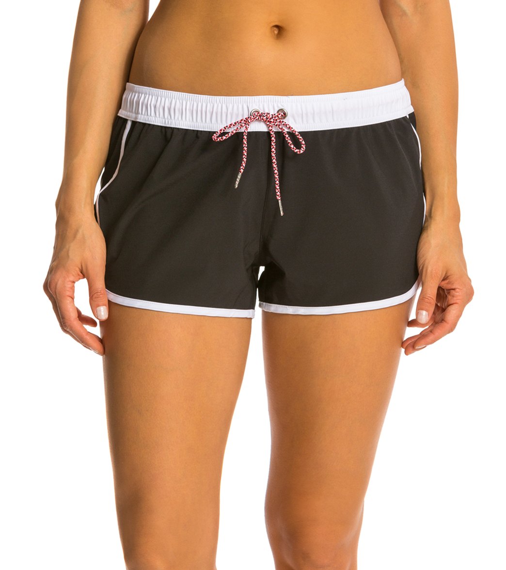 Seafolly Womens Beach Runner Short Boardshort At Free Shipping 0568