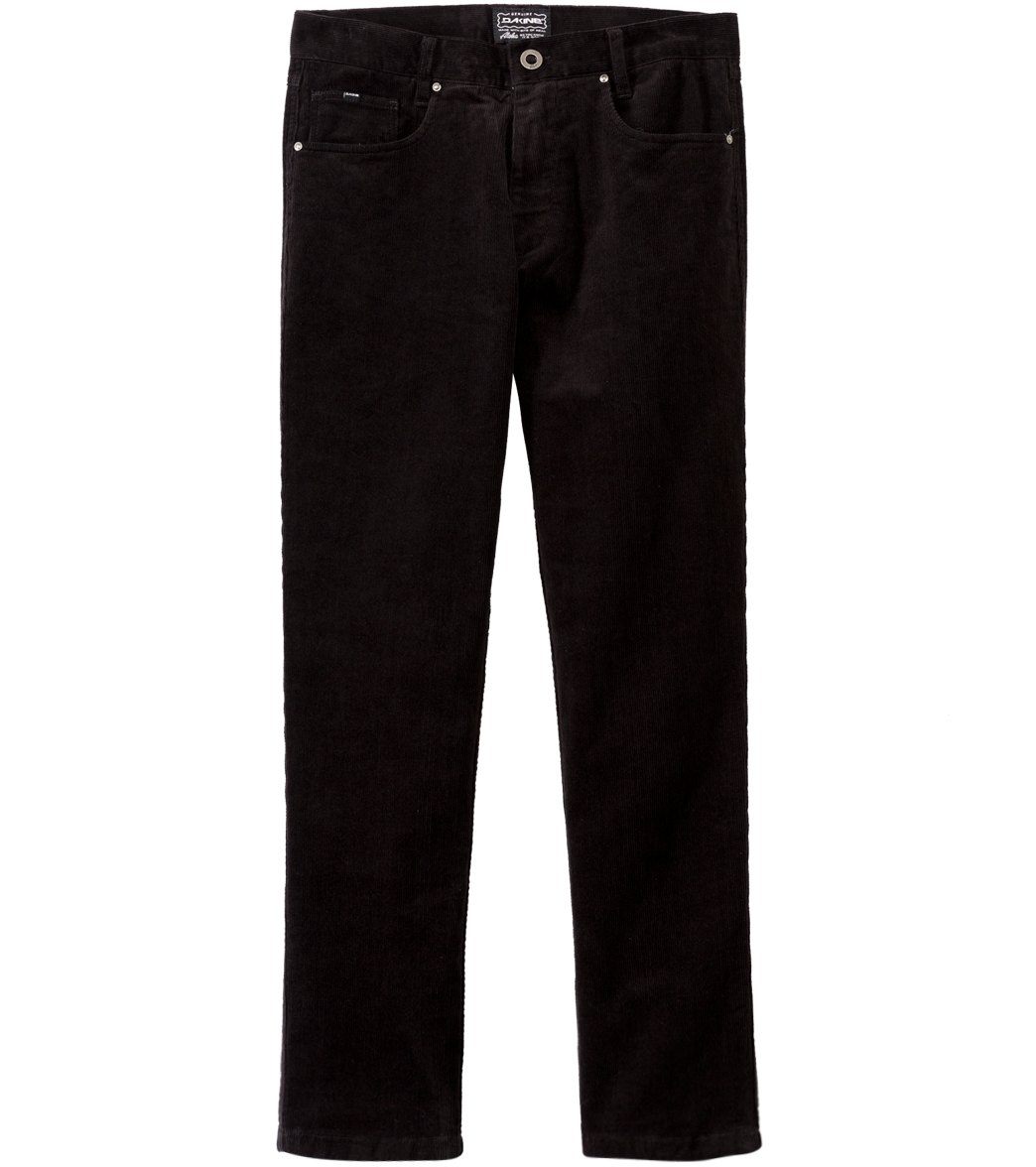 Dakine Men's Dylan Cord Pants - Black 28 Cotton - Swimoutlet.com