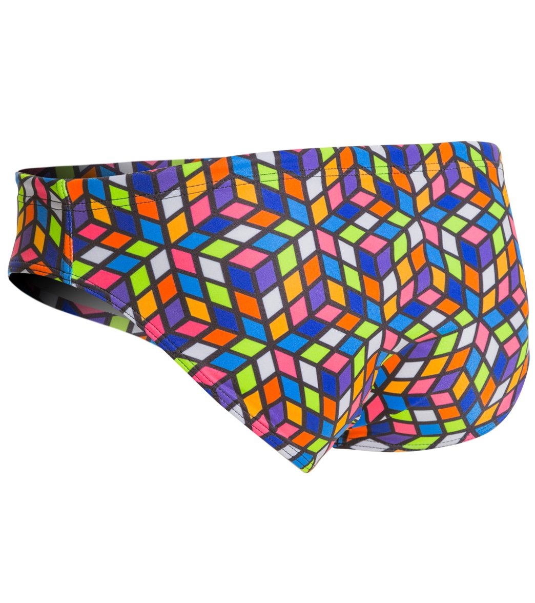 Turbo Men's Cube Water Polo Brief at Free Shipping