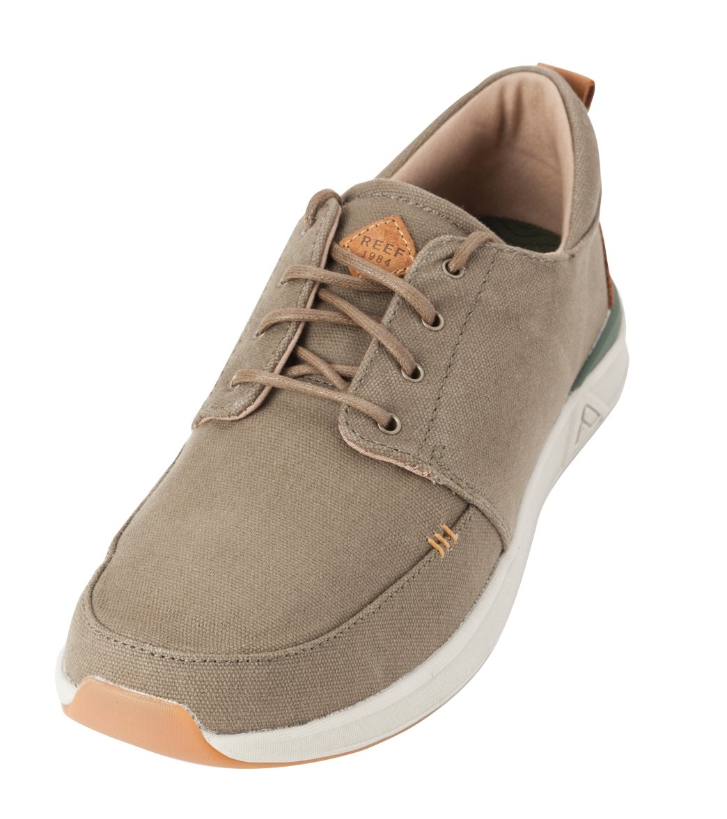 Reef Men's Rover Low Tx Shoes - Military Green 8 - Swimoutlet.com