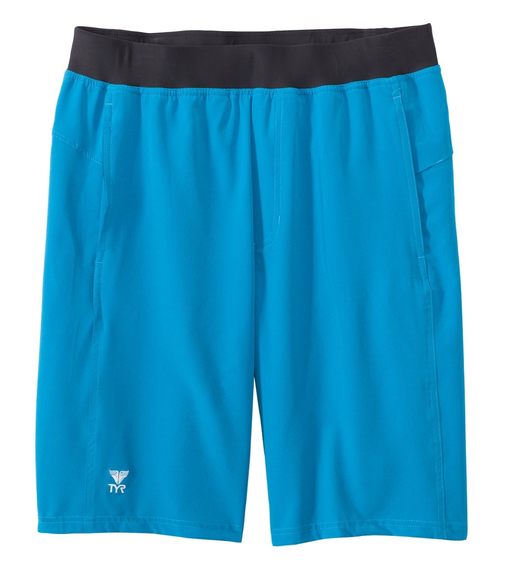 TYR Men's High Land Short - Turquoise Xl - Swimoutlet.com