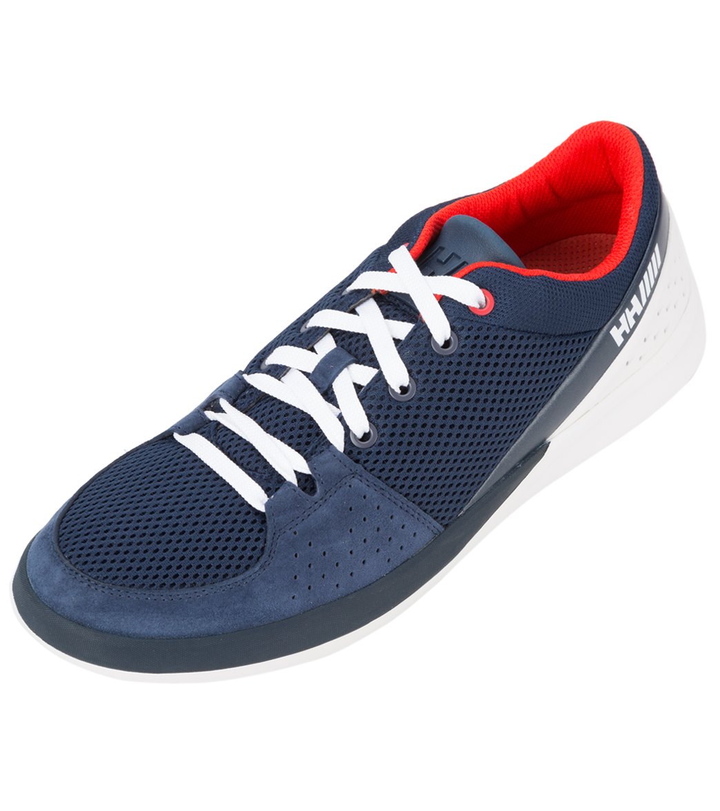 Helly Hansen Men's 5.5 Medium Wi Wo Water Shoes - Evening Blue/Alert Red/White 8.5 - Swimoutlet.com