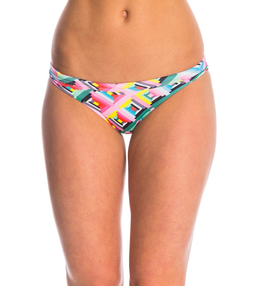 Funkita Women's Pastel Party Hipster Swim Brief Swimsuit - Multi 36 Bikini Bottom Polyester/Pbt - Swimoutlet.com