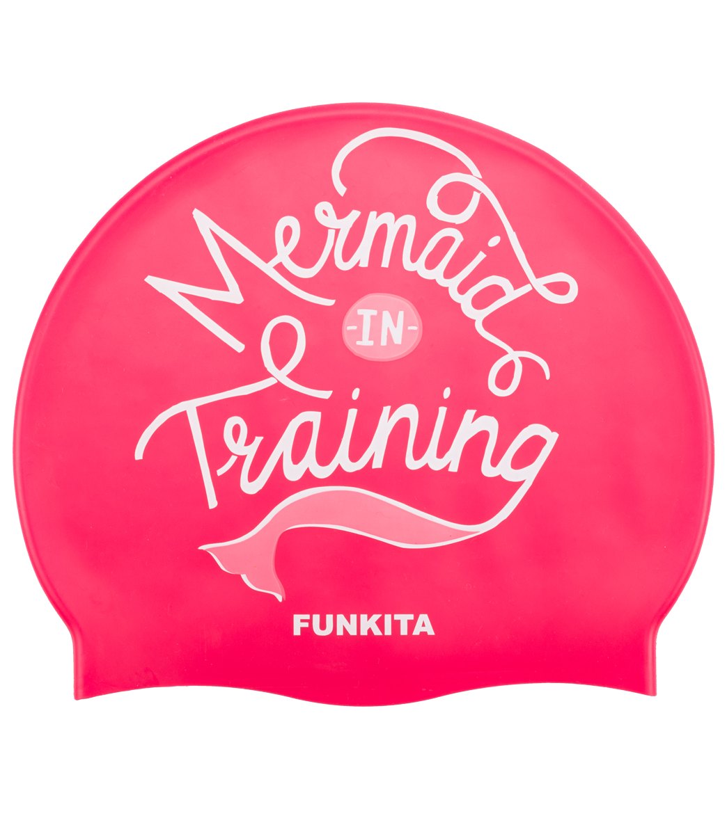 Funkita Mermaid in Training Silicone Swim Cap at