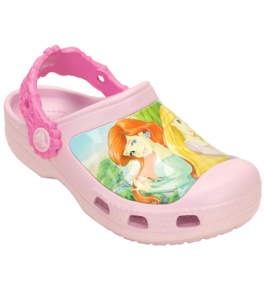 princess crocs toddler