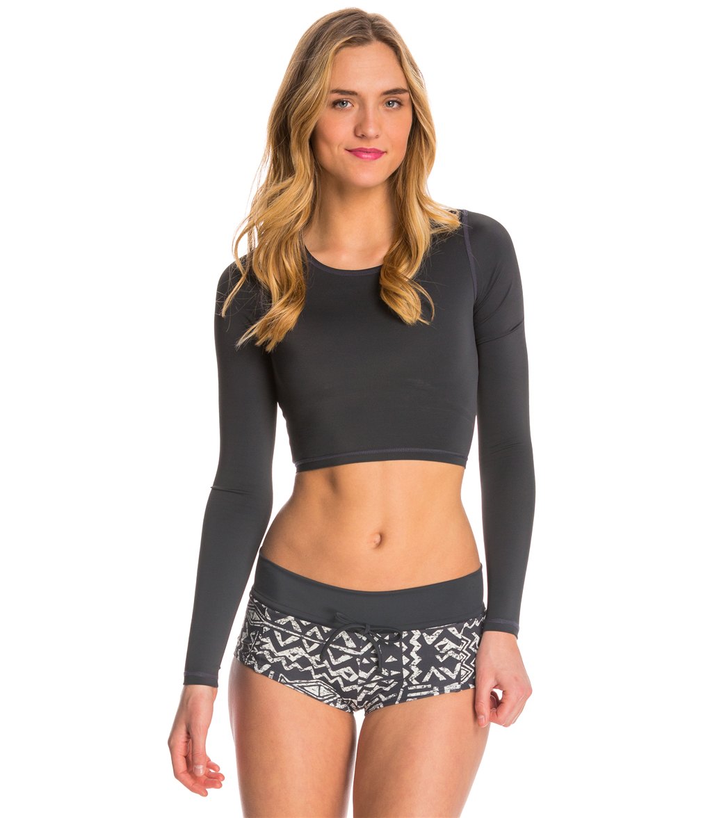 Billabong Sol Searcher L/S Back Tie Rashguard at Free
