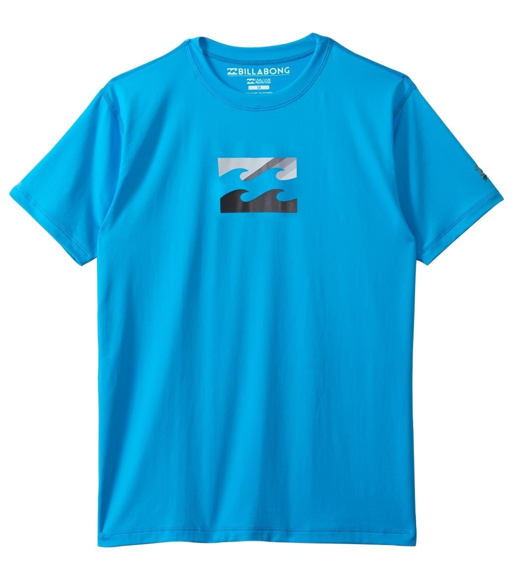 Billabong Boy's Chronicle Short Sleeve Surf Tee Shirt - New Blue 2T - Swimoutlet.com