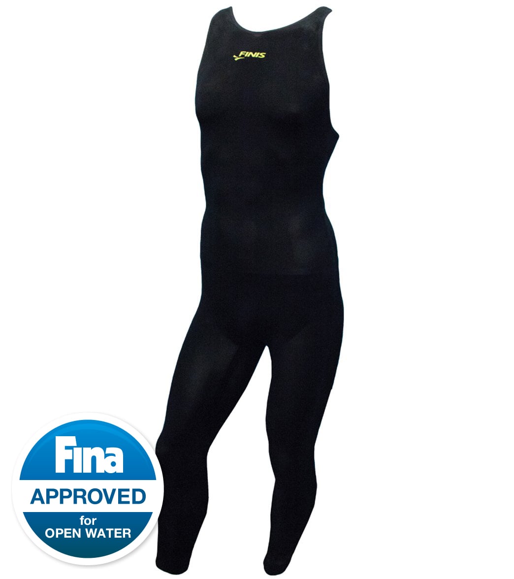 Finis Men's Vapor Solid Full Body Tech Suit Swimsuit - Black 22 - Swimoutlet.com