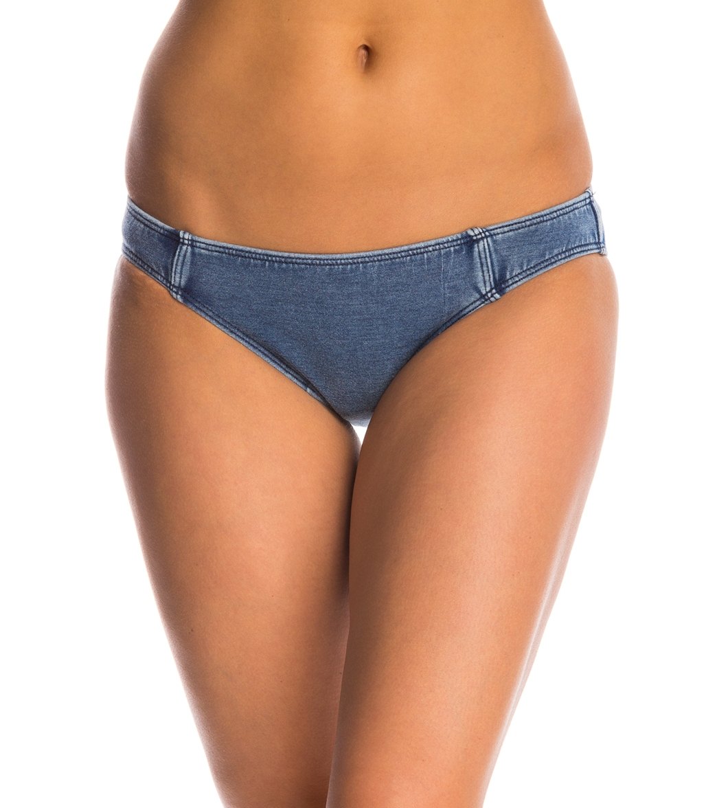 seafolly navy bikini bottoms