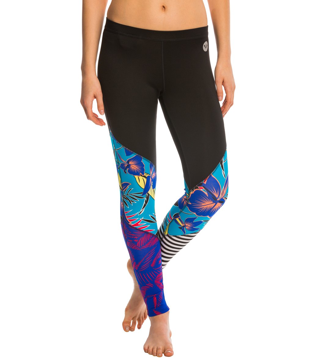 Roxy Pop Surf Polynesia Surf Legging at SwimOutlet.com - Free Shipping