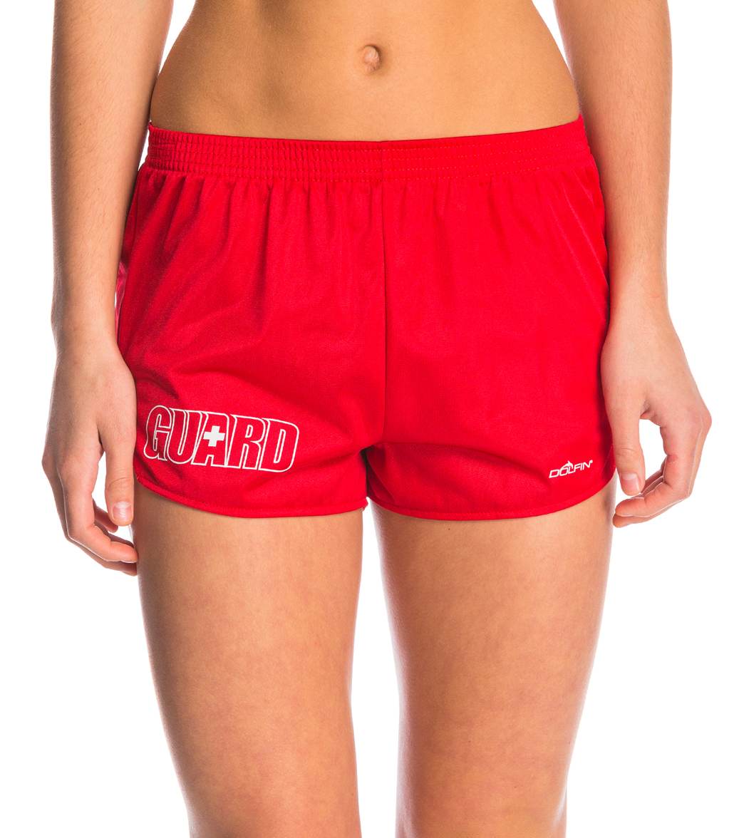 Dolfin Women's Guard Cover-Up Short - Red Medium - Swimoutlet.com