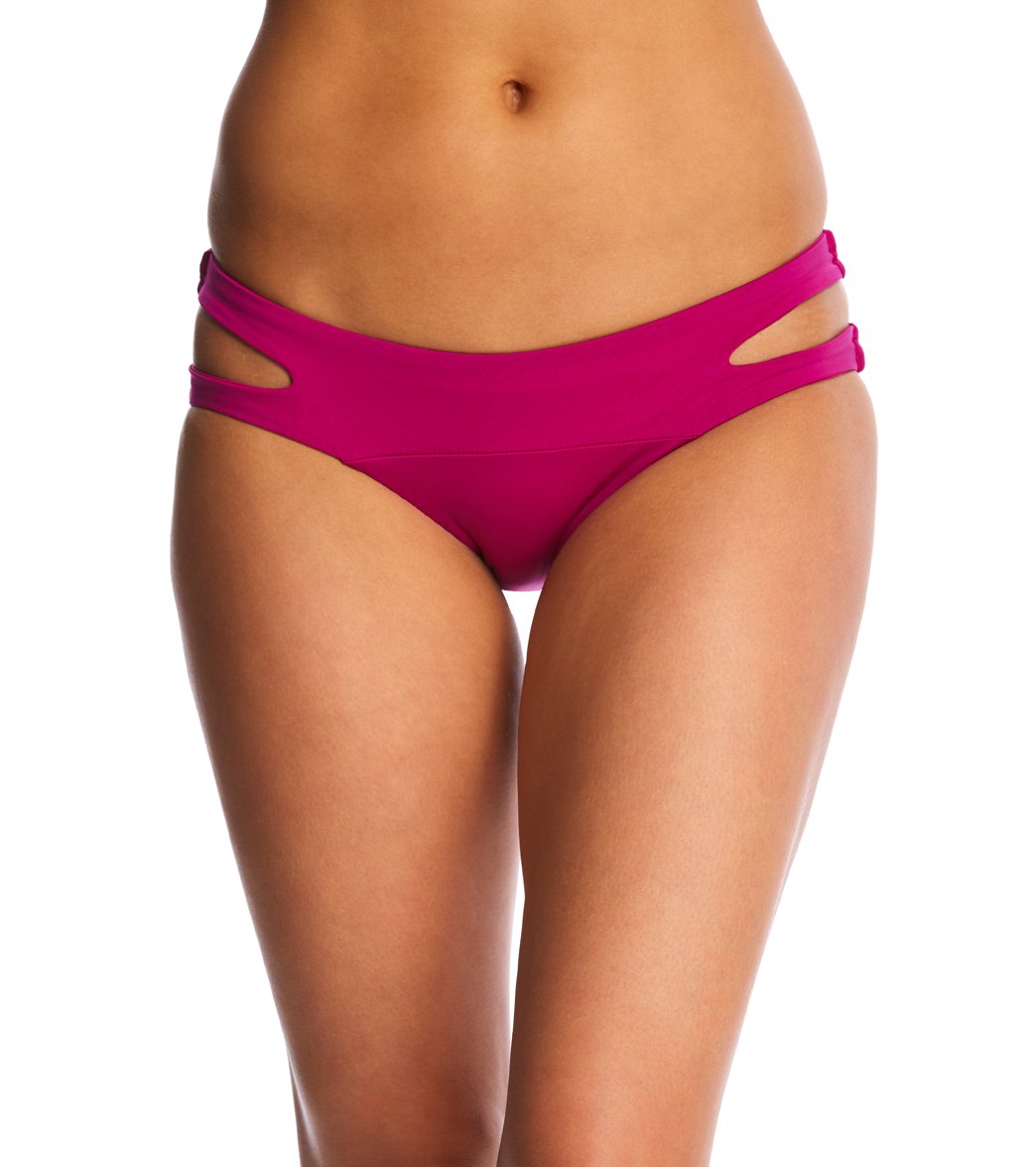Aerin Rose Dahlia X-Cut Bikini Bottom - Xl - Swimoutlet.com