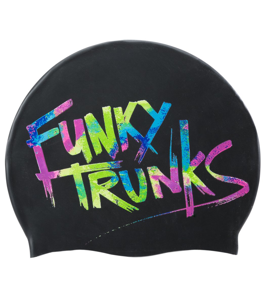 funky trunks swim caps