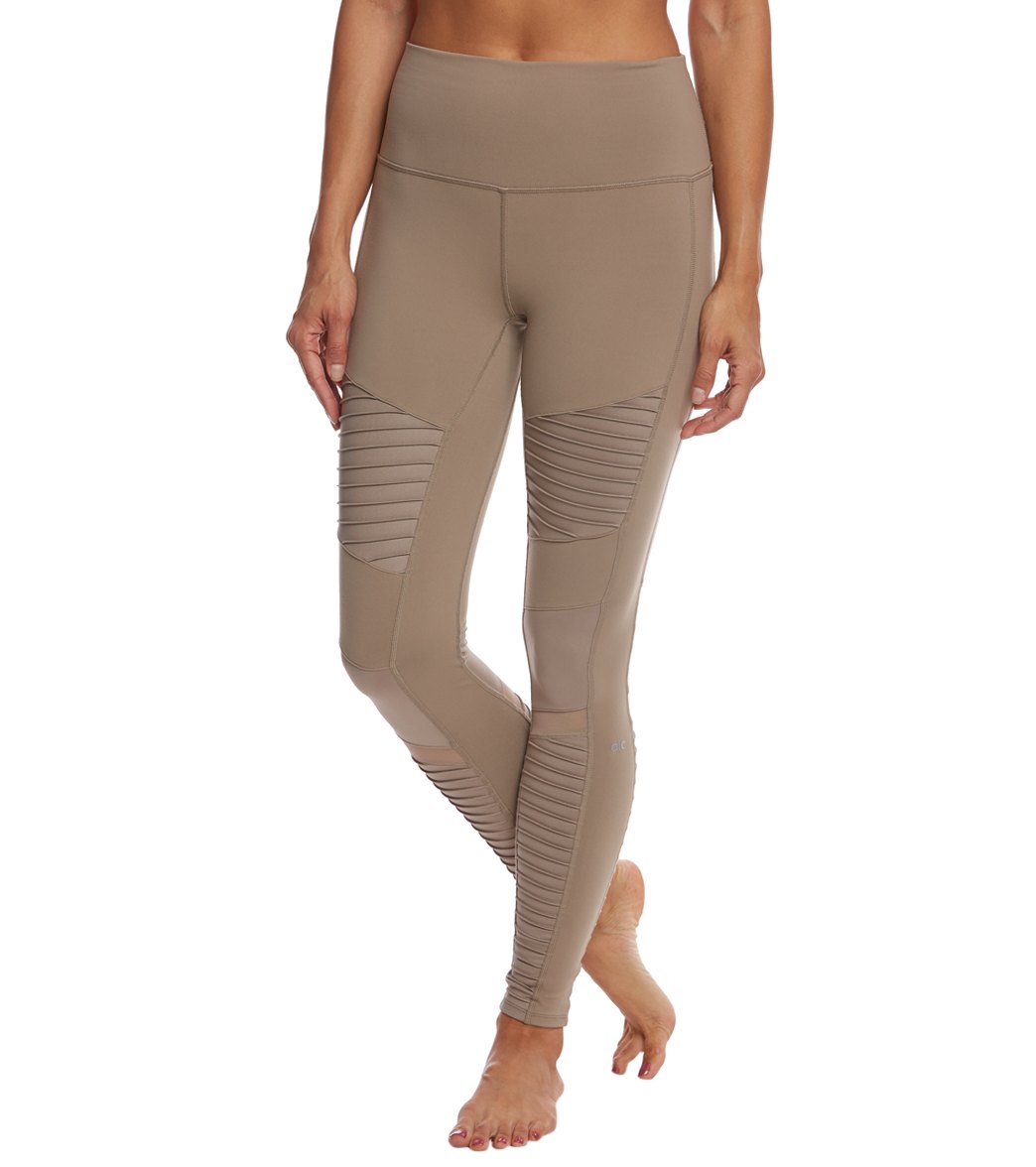 pants zobha yoga at YogaOutlet.com Yoga Yoga High Alo Moto Waist Leggings