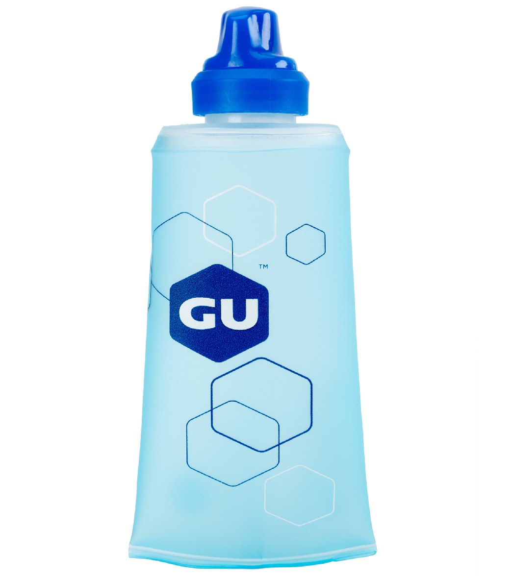 Gu Flask For 5 Servings Of Energy Gel - Blue - Swimoutlet.com