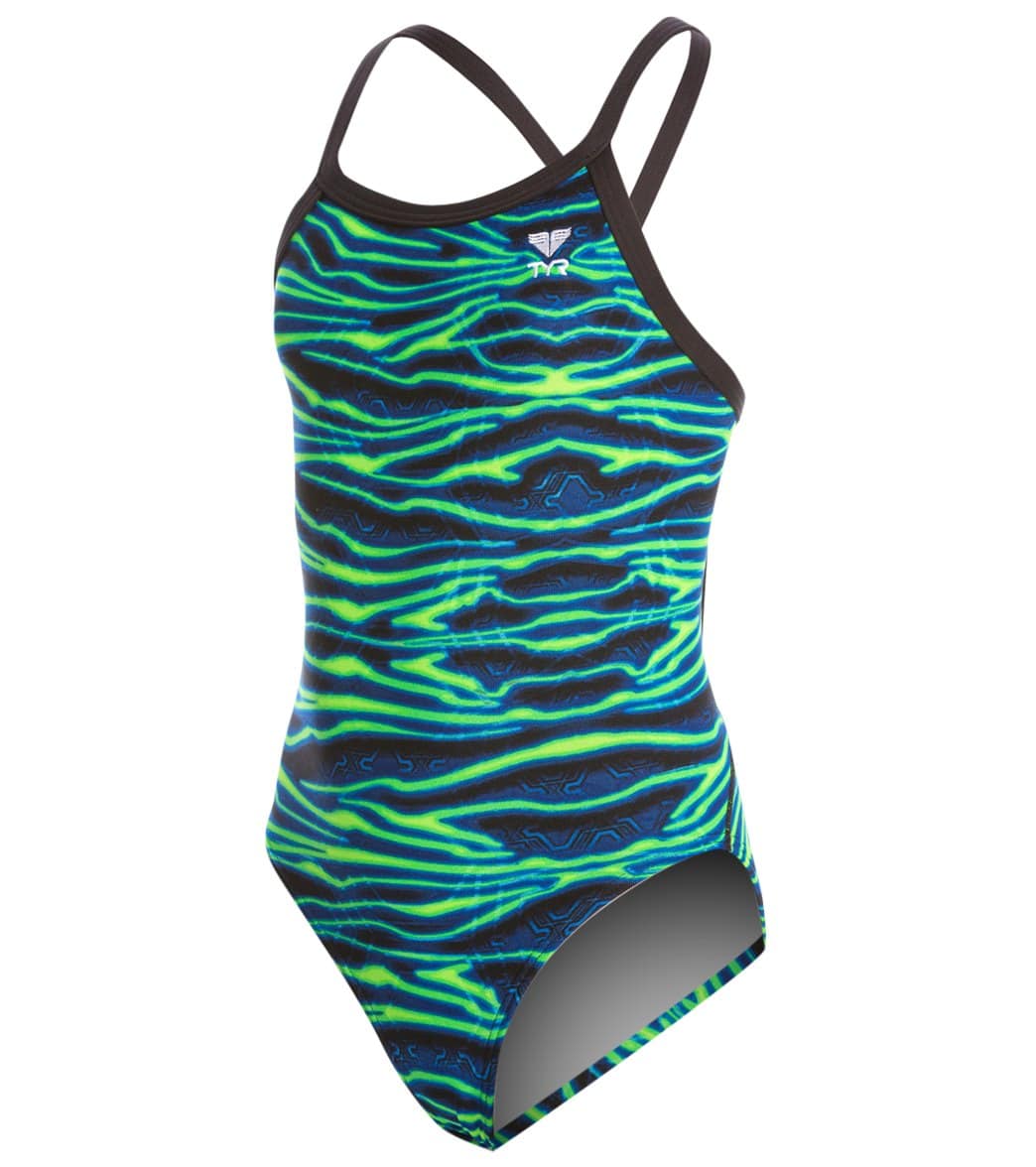 Tyr Youth Voltage Diamondfit One Piece Swimsuit At