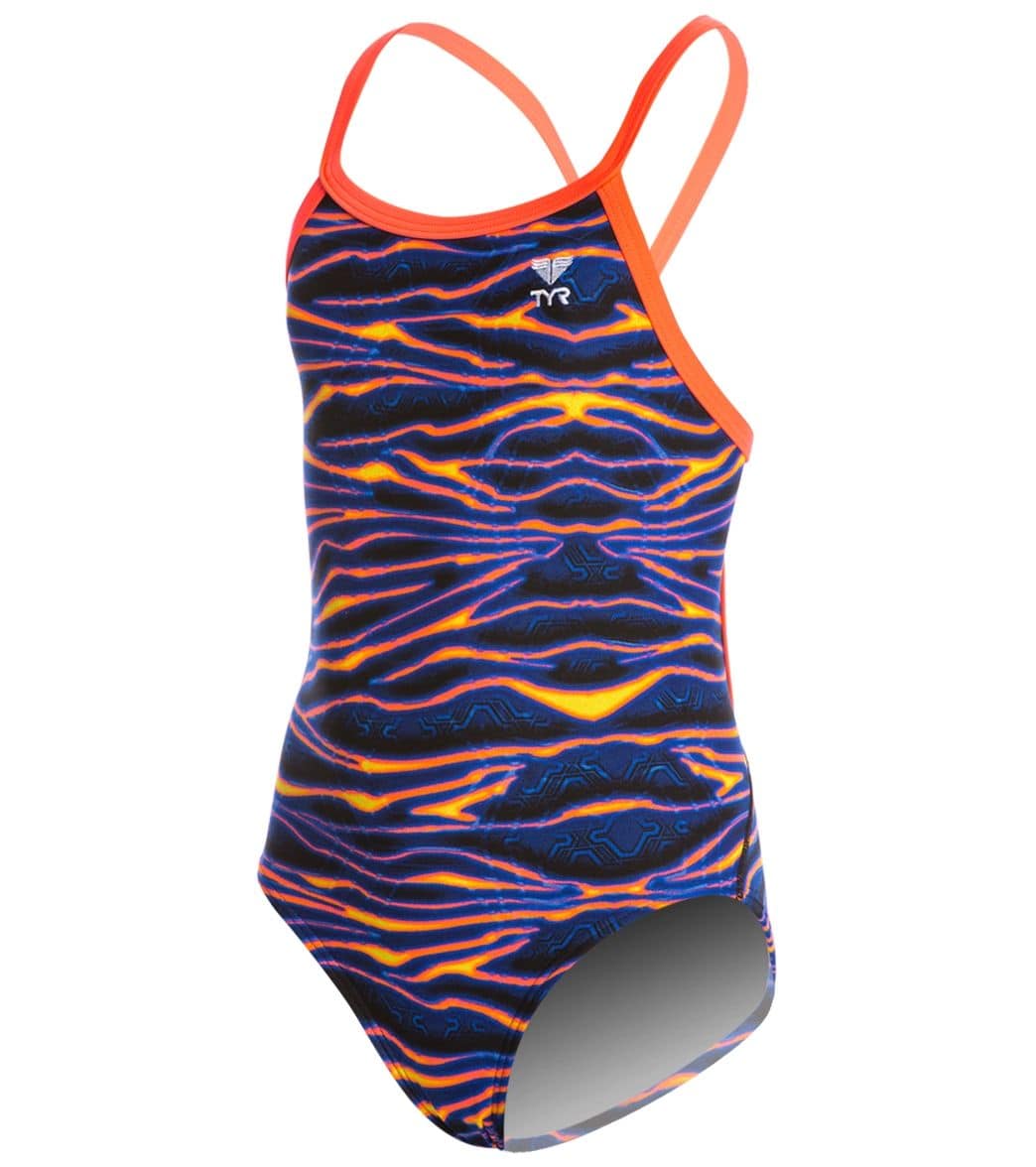 Tyr Youth Voltage Diamondfit One Piece Swimsuit At