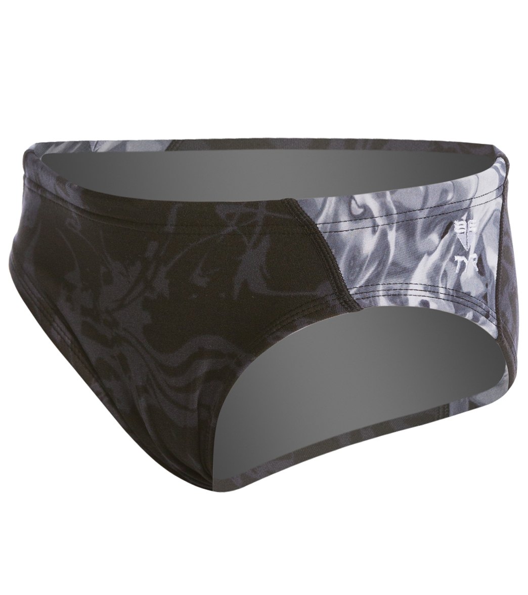 TYR Youth Ignis Blade Splice Racer Brief Swimsuit at SwimOutlet.com
