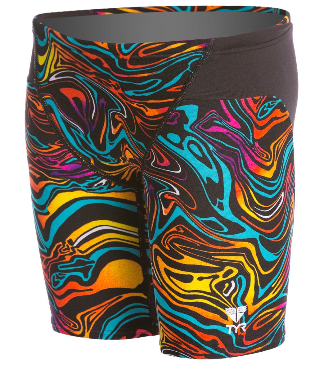 TYR Youth Heat Wave Vault Jammer Swimsuit at Free Shipping