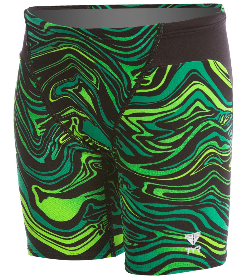 TYR Youth Heat Wave Vault Jammer Swimsuit at Free Shipping