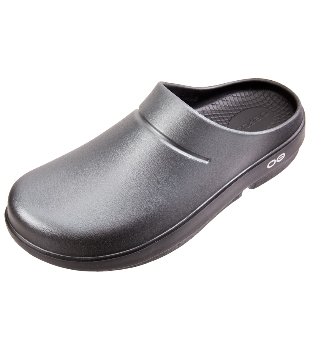 Oofos Unisex OOcloog Satin Clog at SwimOutlet.com - Free Shipping