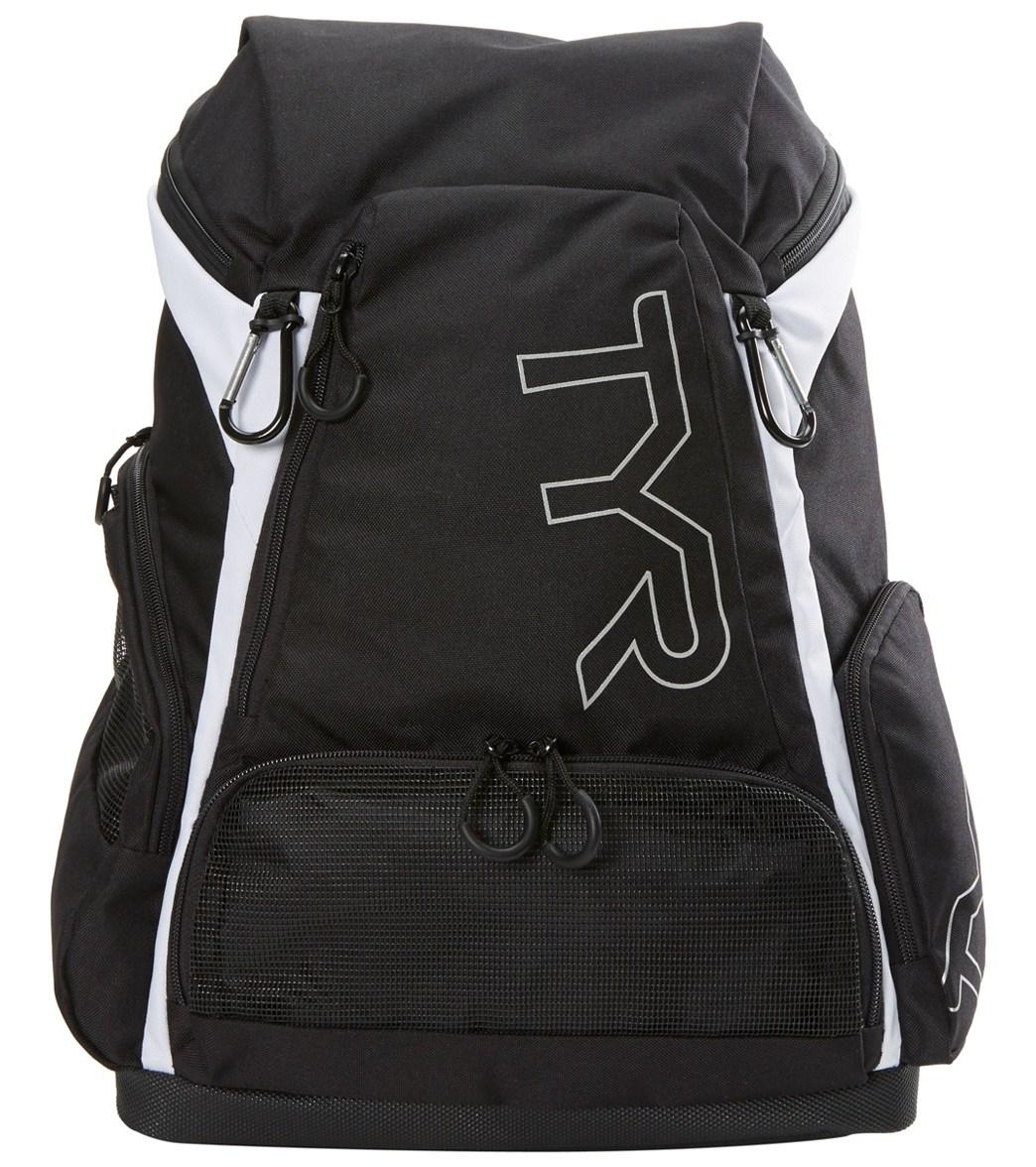 TYR Alliance 30L Backpack - Black - Swimoutlet.com