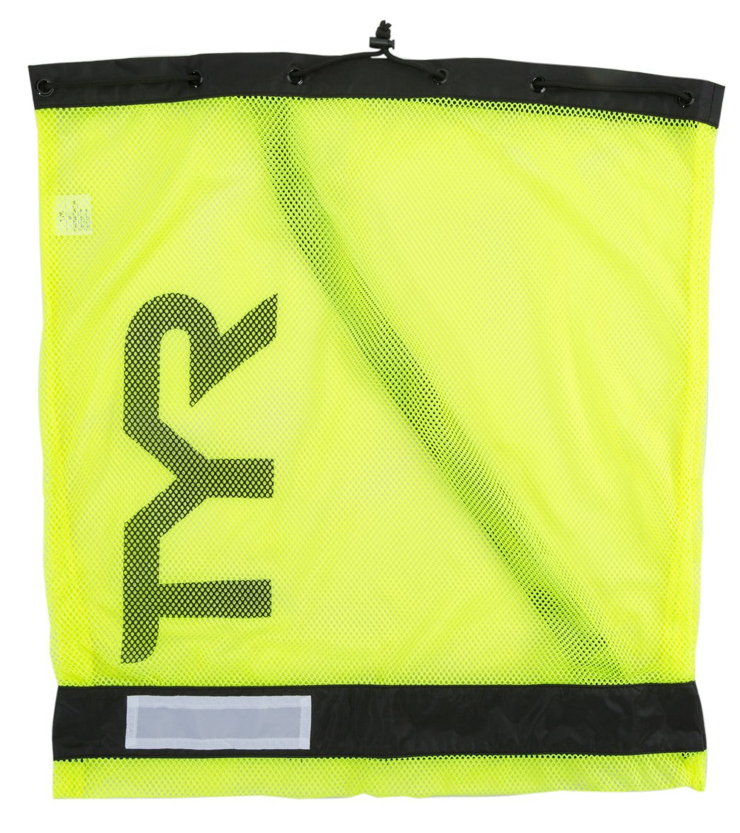 TYR Mesh Equipment Bag - Fl. Yellow Fl - Swimoutlet.com