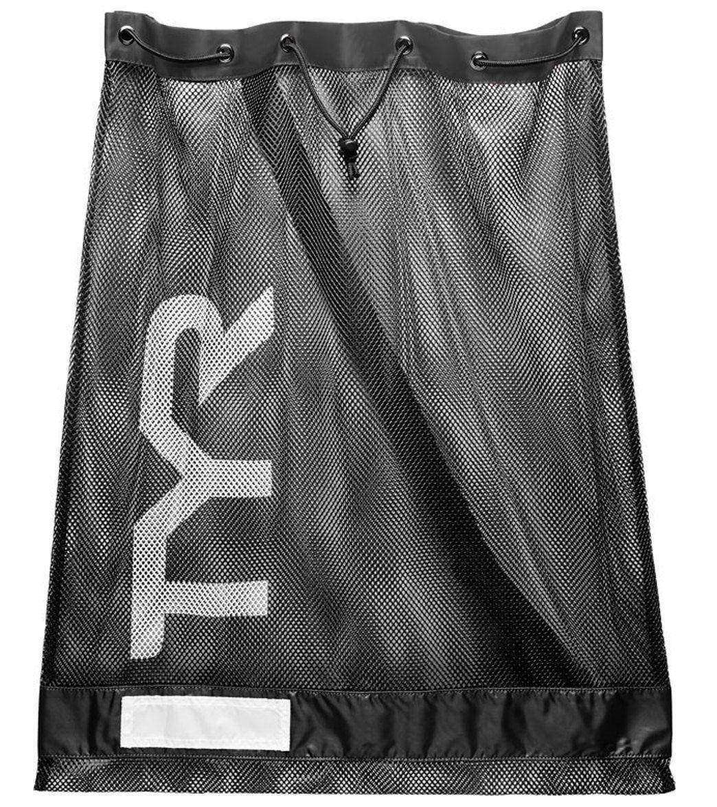TYR Mesh Equipment Bag - Black - Swimoutlet.com