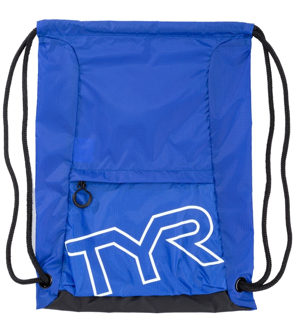 TYR Draw String Sack Pack - Royal - Swimoutlet.com