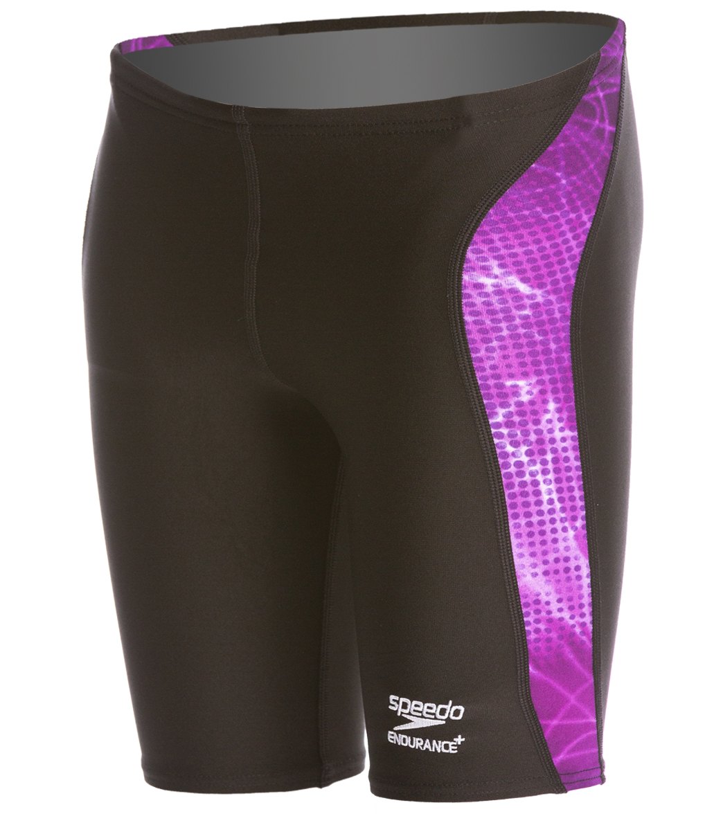 Speedo Youth Endurance+ Ice Flow Jammer Swimsuit at
