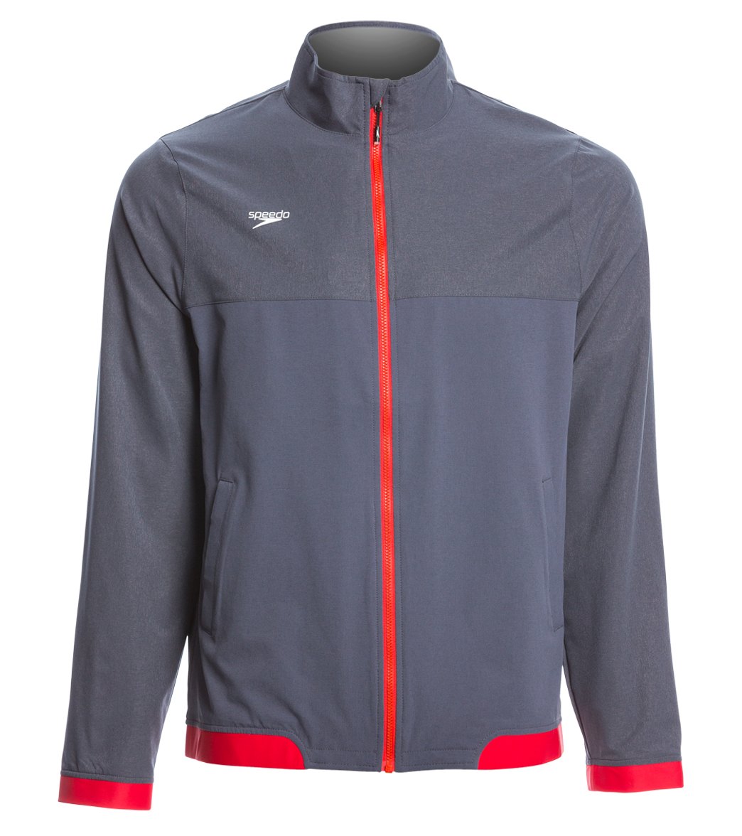 Speedo Men's Tech Warm Up Jacket at SwimOutlet.com - Free Shipping
