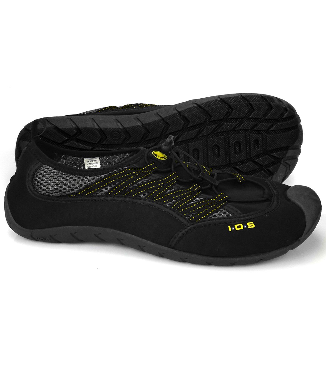 Body Glove Men's Sidewinder Water Shoe - Black/Yellow 8 - Swimoutlet.com