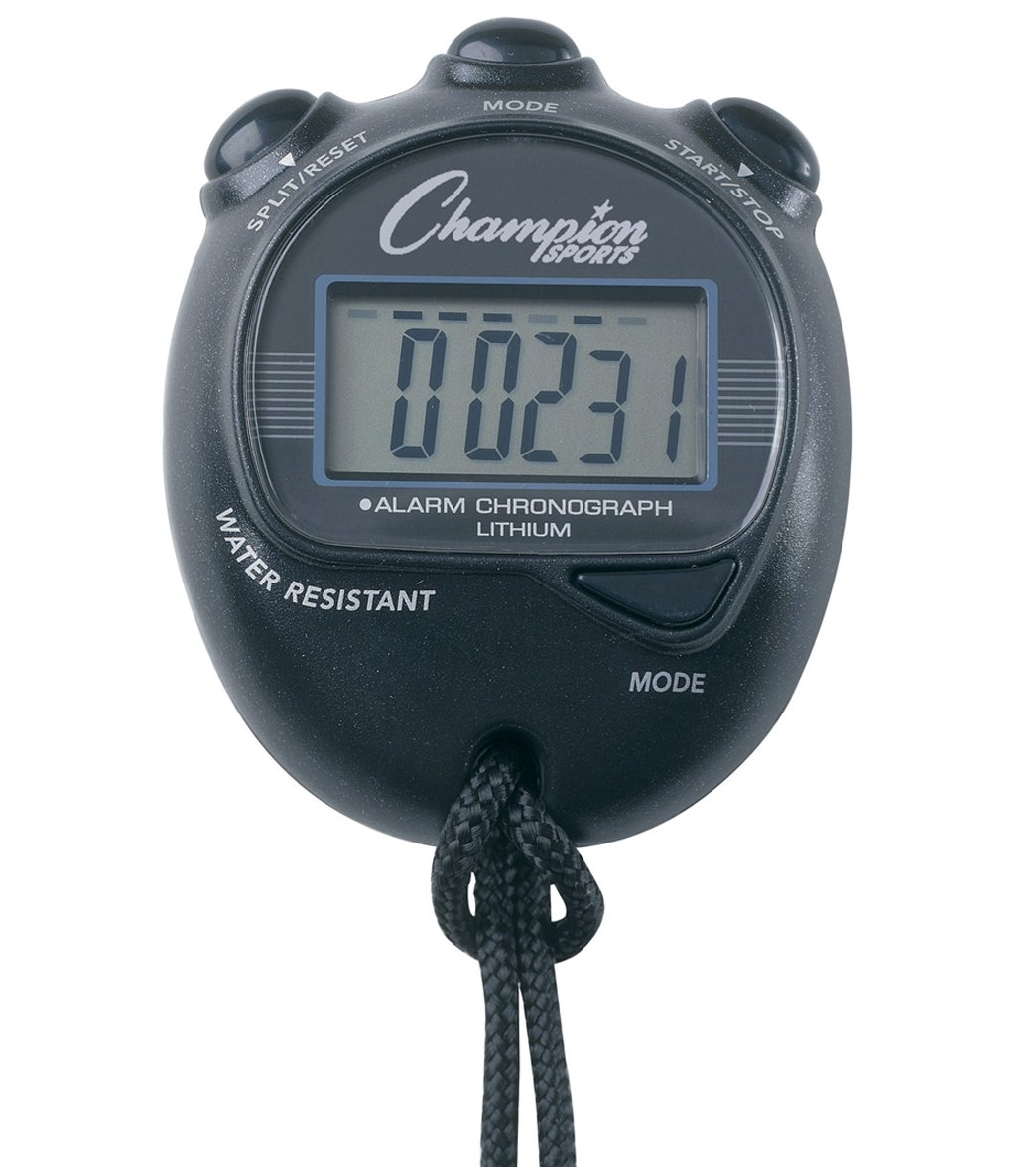 Champion Sports Big Digit Display Stopwatch at