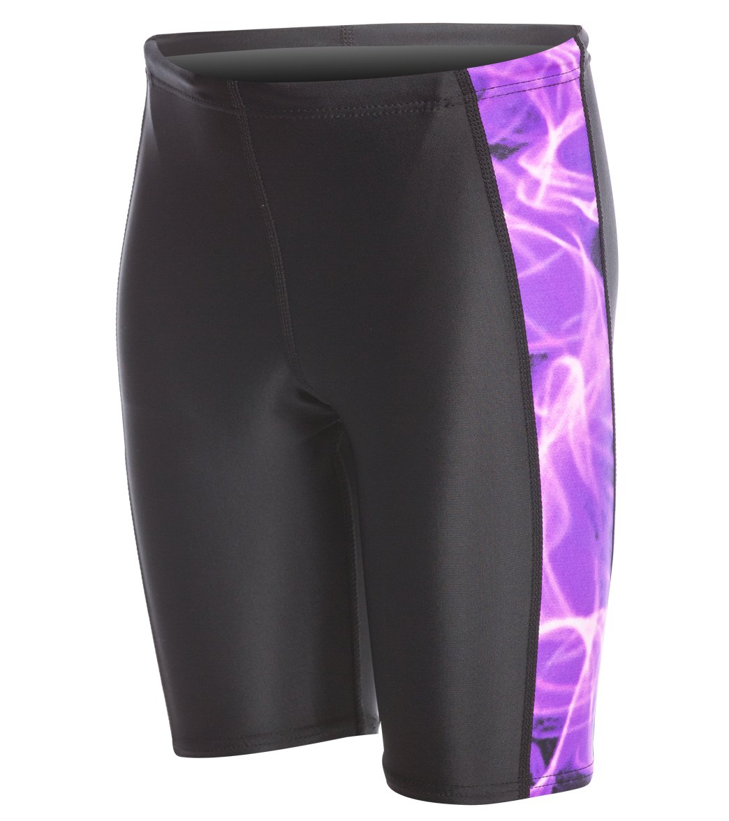 Waterpro Youth Quantum Jammer Swimsuit - Purple 22 Polyester/Spandex - Swimoutlet.com