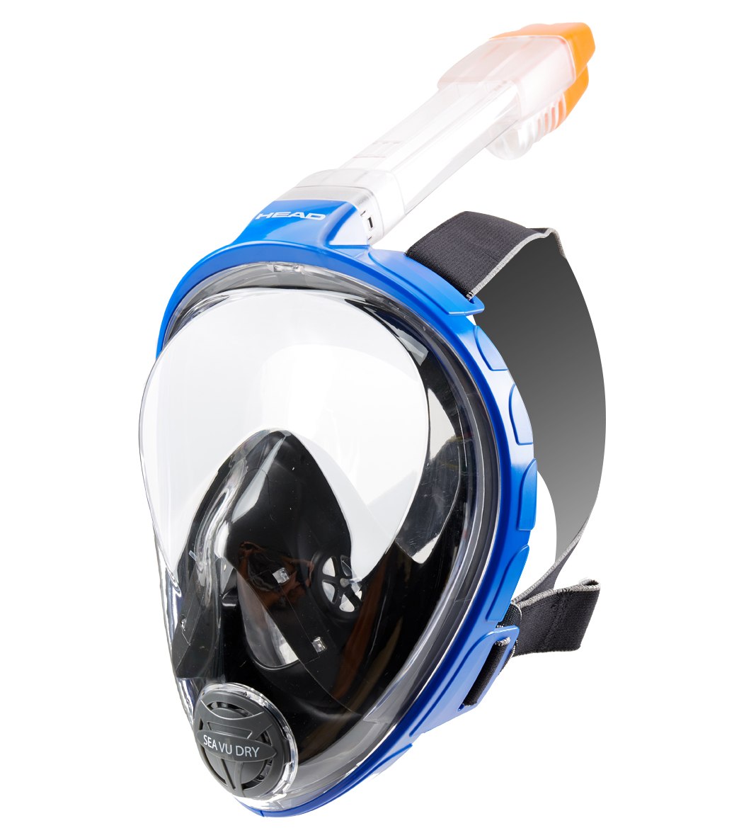 HEAD Sea Vu Dry Full Face Snorkeling Mask at Free Shipping