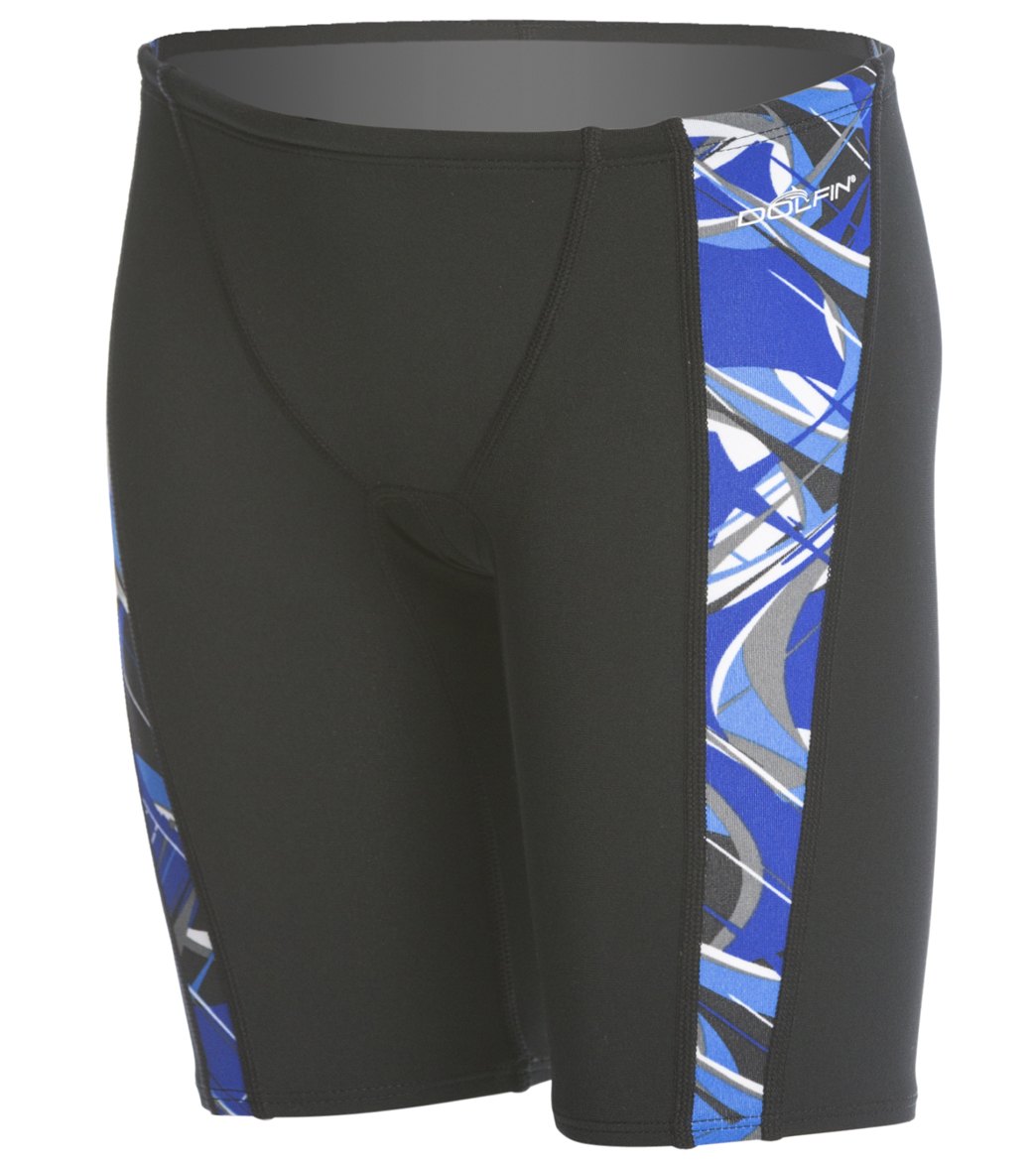 Dolfin Youth Reliance Predator Spliced Jammer Swimsuit at SwimOutlet.com