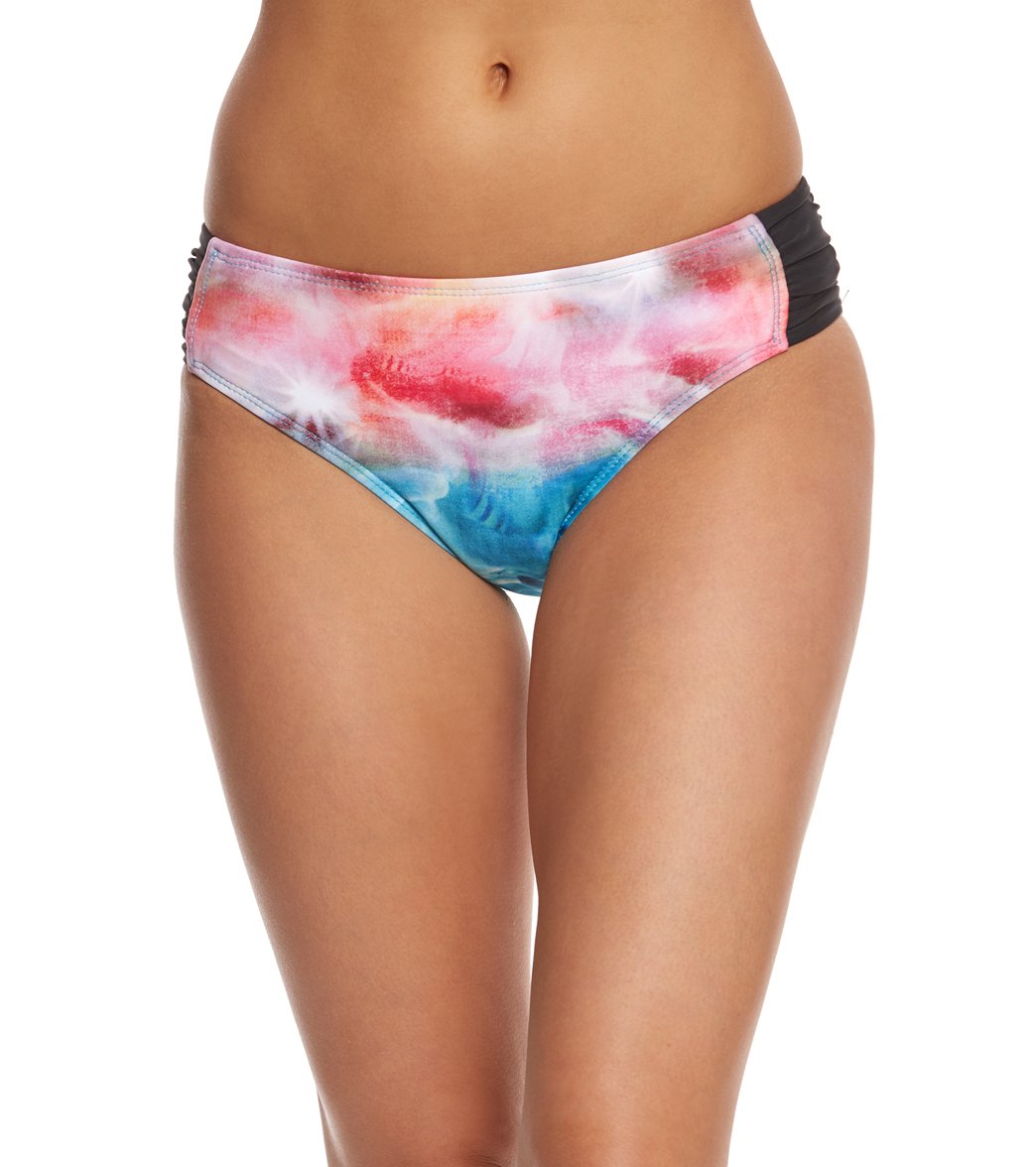 Next Women's Reflection Chopra Midrise Bikini Bottom - Multi X-Small Polyester/Spandex - Swimoutlet.com