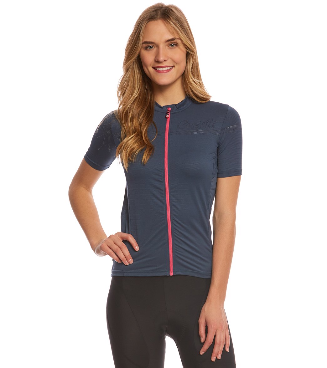 Castelli Women's Promessa 2 FZ Cycling Jersey at SwimOutlet.com - Free