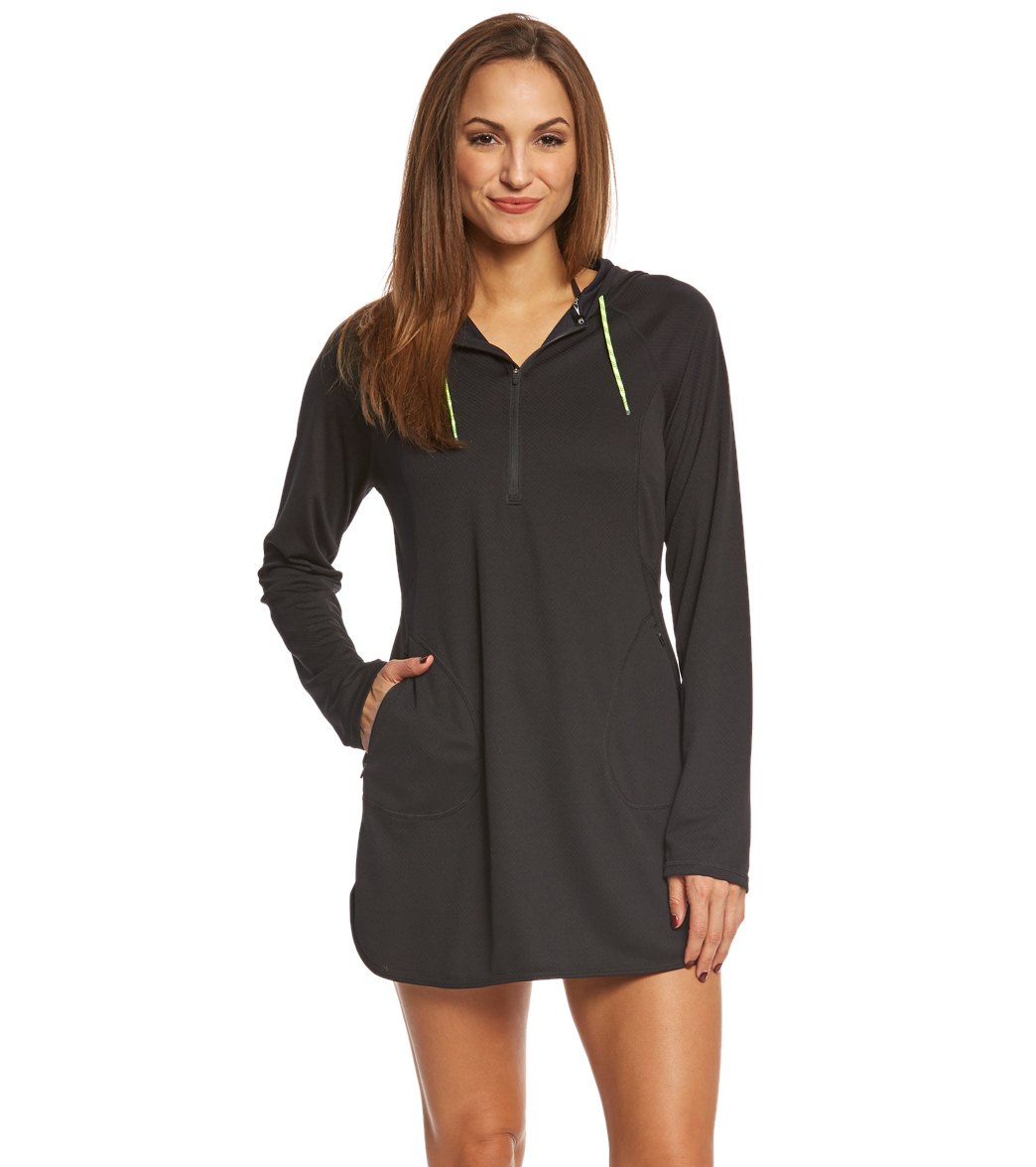 Speedo Women's Cover Up Hoodie Dress at Free Shipping
