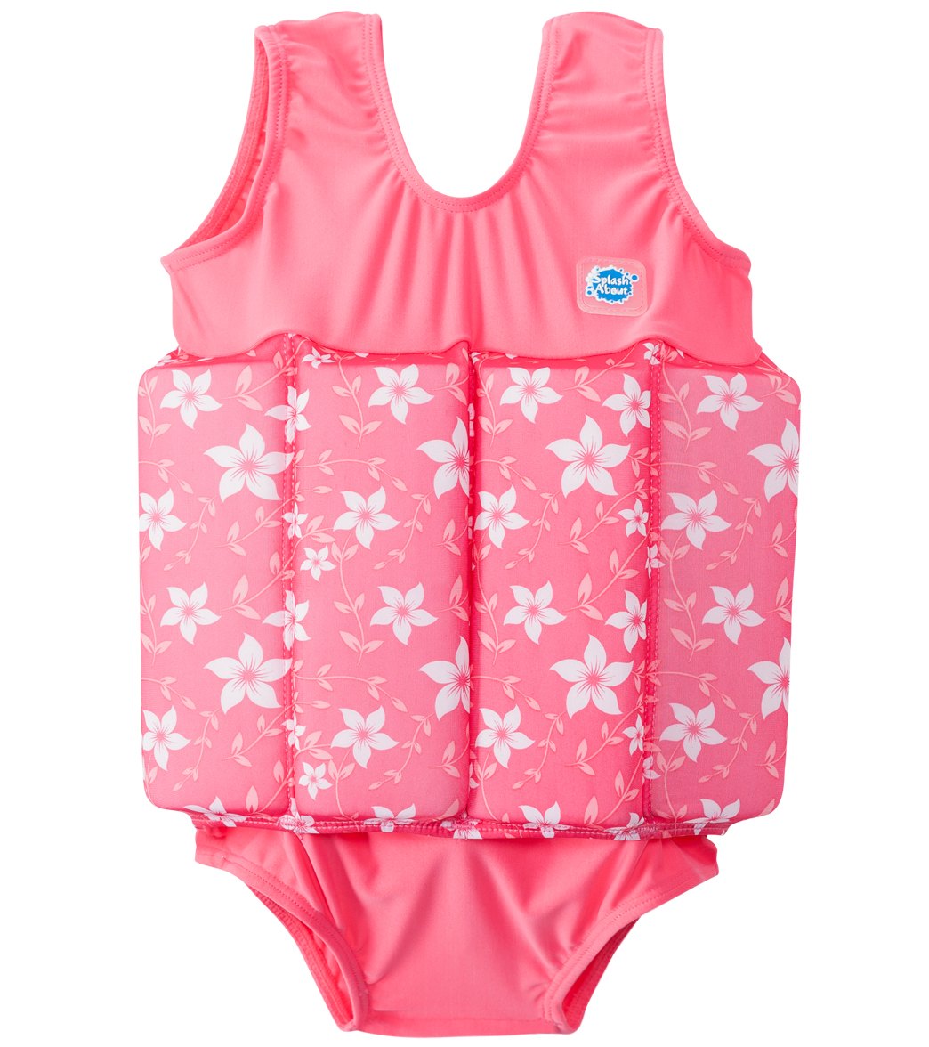 Splash About Pink Blossom Float Suit 1-4 Years - 2-4 Years Nylon/Elastane - Swimoutlet.com