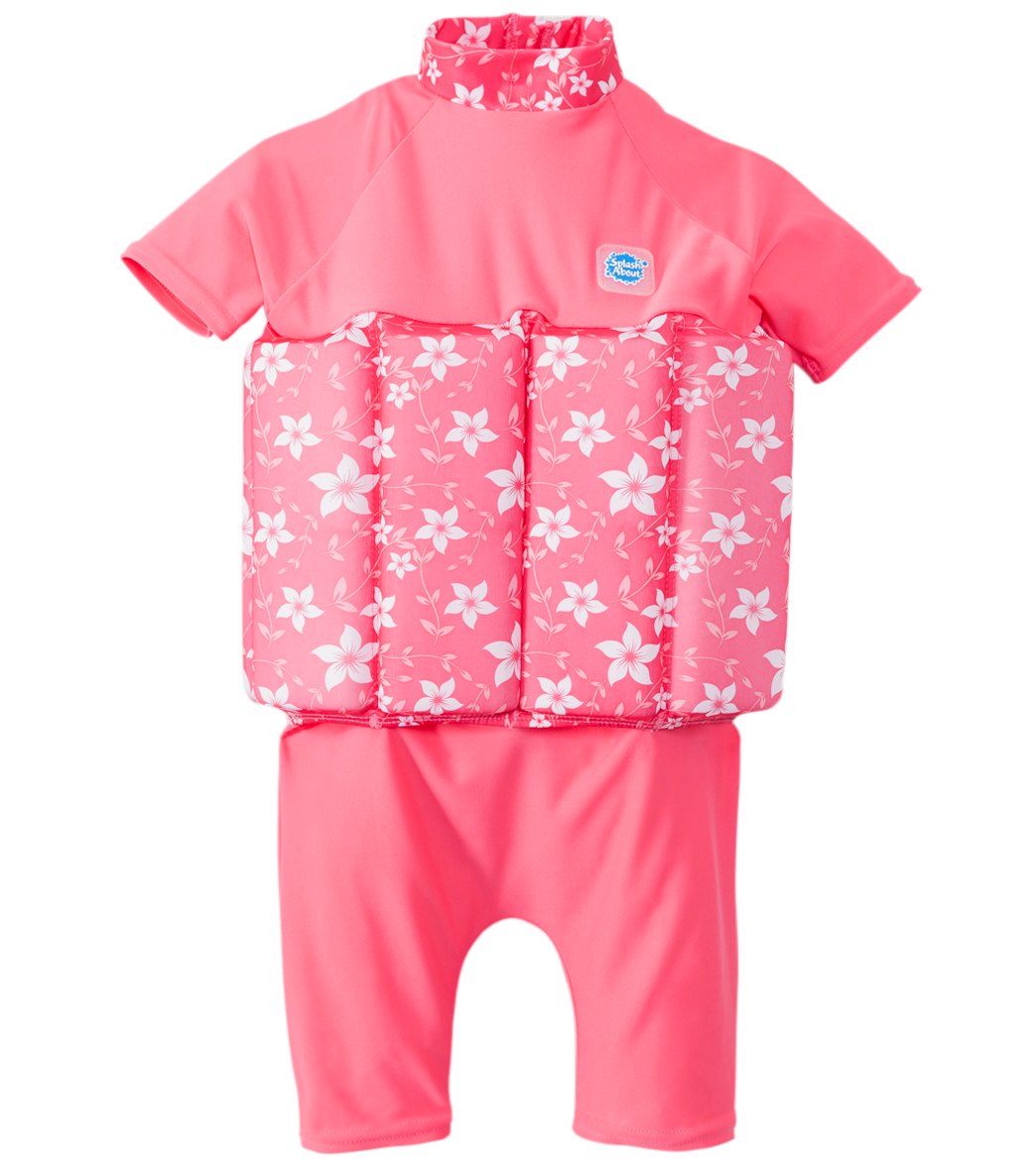 Splash About Pink Blossom Uv Float Suit 1-4 Years - 1-2 Years Polyester/Nylon/Elastane - Swimoutlet.com