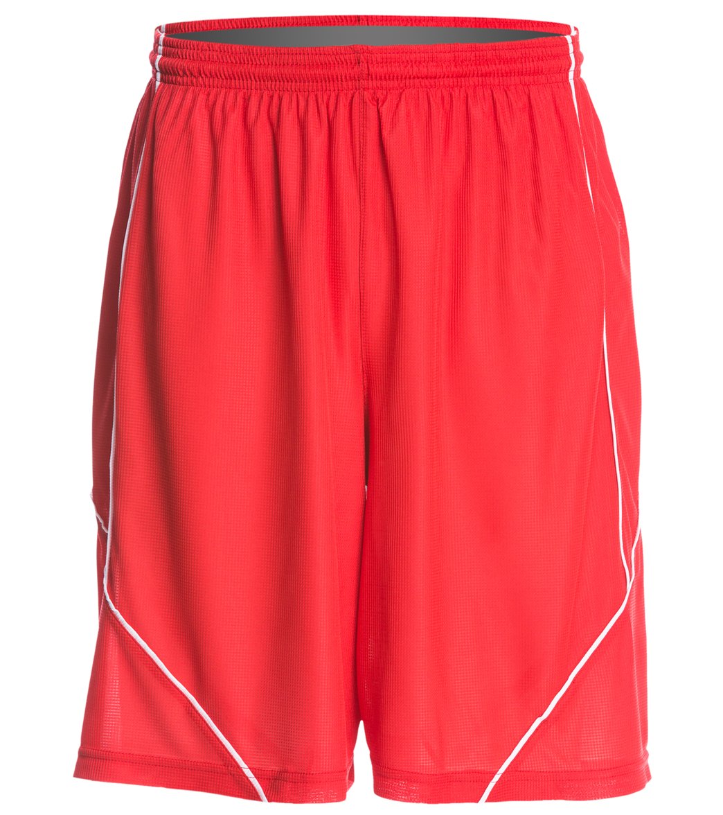 Men's Mesh Short - True Red Small Polyester - Swimoutlet.com