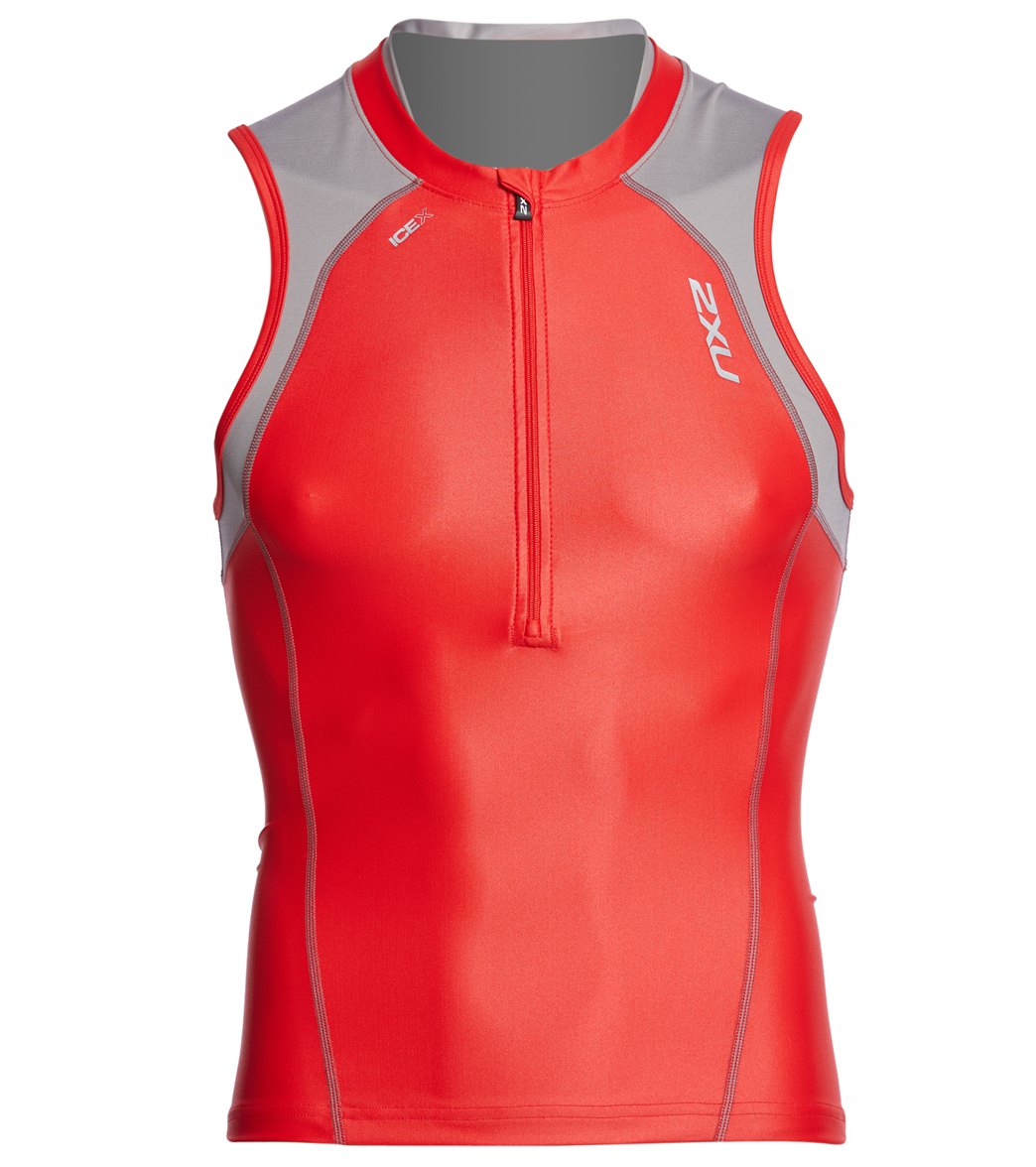 2XU Men's Compression Tri Singlet at Free Shipping