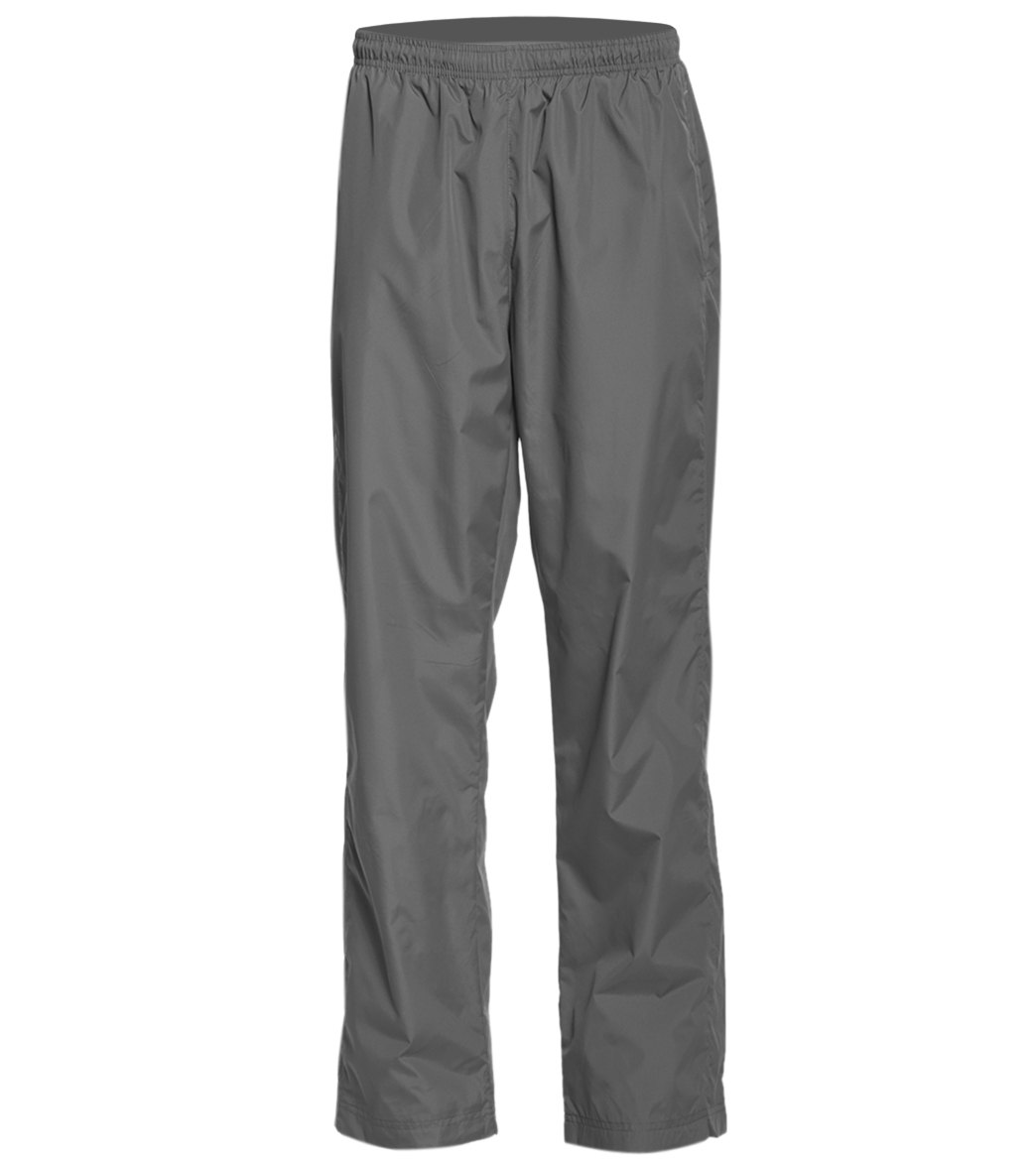 Women's Warm Up Pants - Graphite Grey 2Xl Polyester - Swimoutlet.com