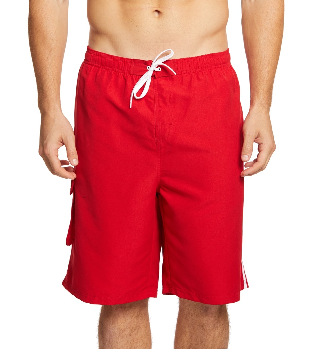 Sporti Guard Men's Cargo Swim Trunk at SwimOutlet.com