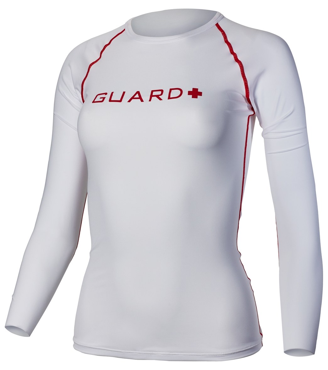 TYR Women's Lifeguard Long Sleeve Rashguard at