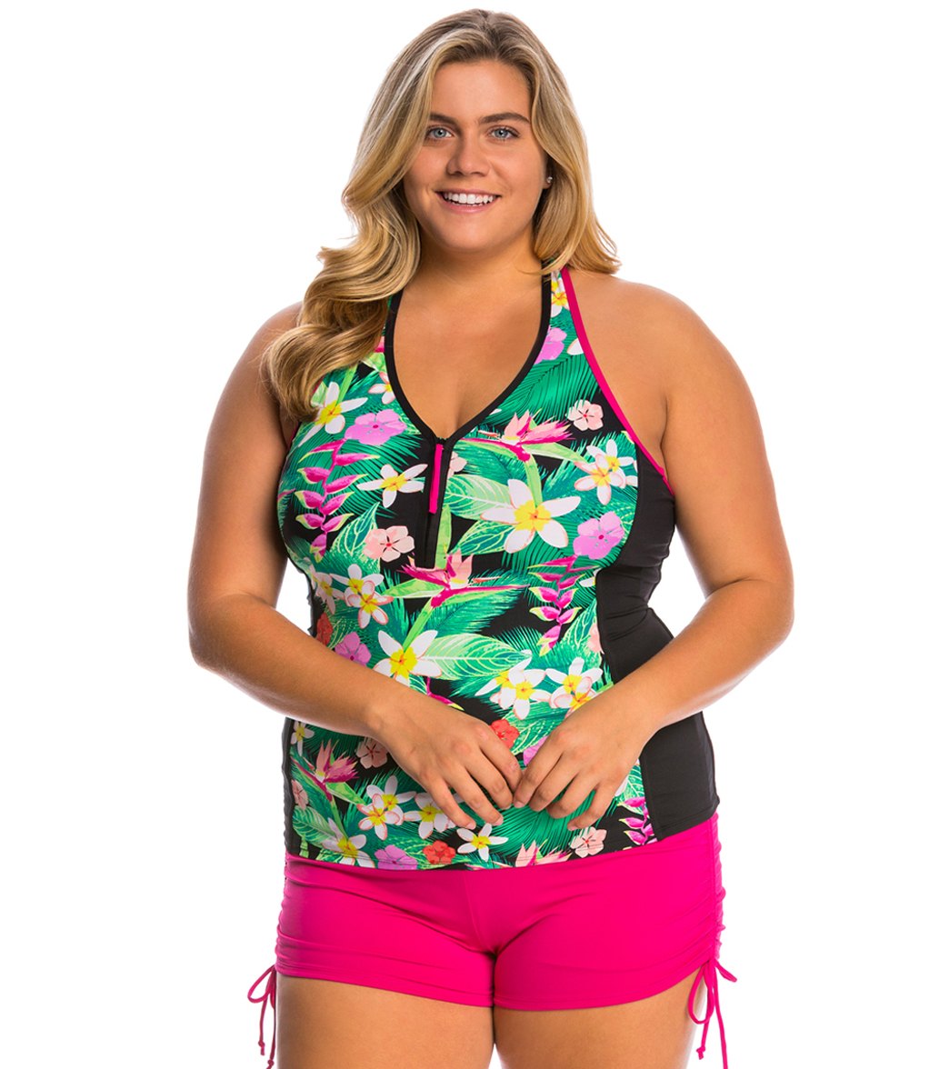 Plus-Size Tanks & Camisoles