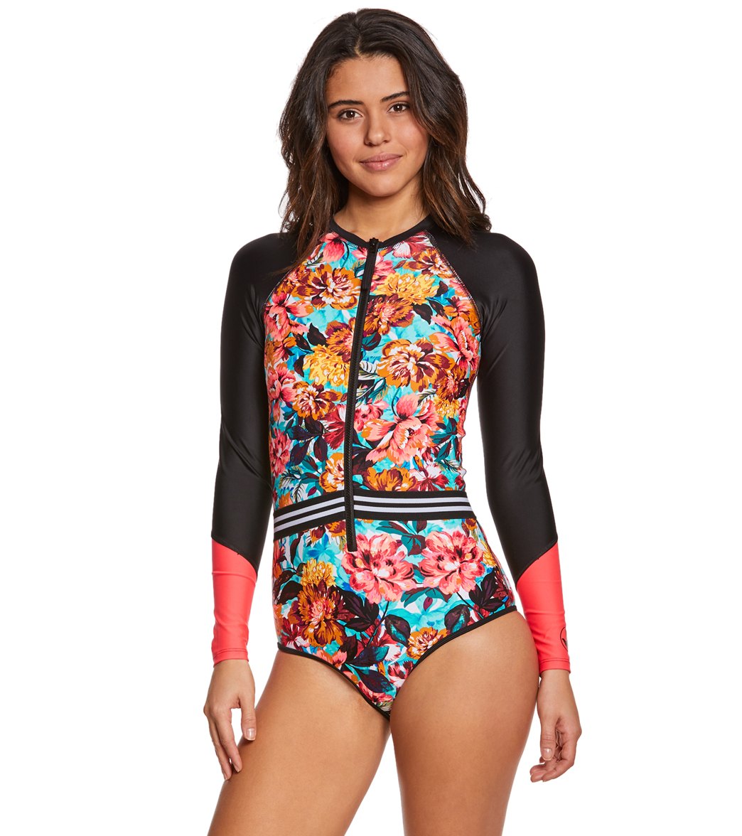 Body Glove Active Women's Wonderland Jump L/S Swimsuit at SwimOutlet