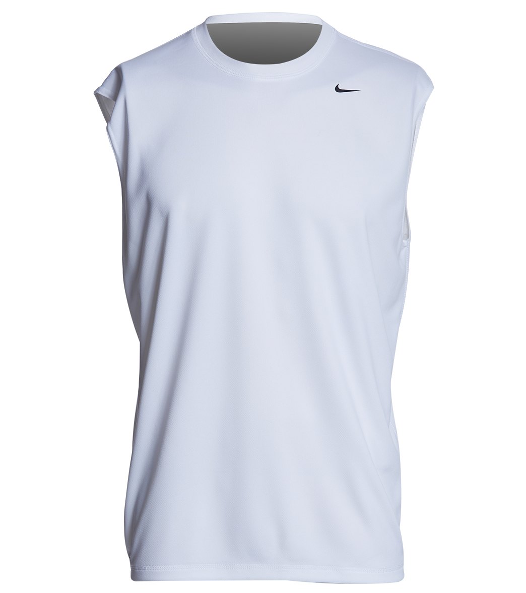 Nike Men's Solid Sleeveless Rashguard at